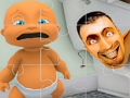 Lojë Jigsaw puzzle për tualetin Skibidi  në internet