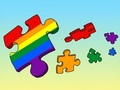 Lojë Lgbt Jigsaw Puzzle: Gjej flamujt Lgbt  në internet