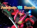 Lojë Autobots vs Beasts në internet
