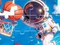 Lojë Jigsaw Puzzle: Basketboll Hapësinor  në internet