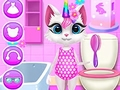Lojë Kujdesi ditor i Kitty Unicorn  në internet