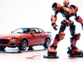 Lojë Libër për t'u ngjyrosur: Robot dhe makinë  në internet