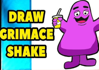 Lojë Grimace Shake: Vizatoni dhe Fshijeni  në internet