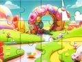 Lojë Mister Jigsaw: Bota e Candy në internet