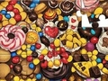 Lojë Jigsaw Puzzle: Çokollata  në internet