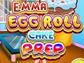 Lojë Përgatitja e tortës Emma Egg Roll  në internet