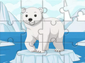 Lojë Jigsaw Puzzle: Ariu Polar  në internet