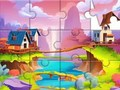 Lojë Jigsaw Puzzle: Fshati  në internet
