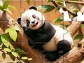 Lojë Mister Jigsaw: Panda në pemë në internet