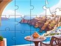 Lojë Mister Jigsaw: Santorini në internet