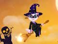 Lojë Vajza mace duke u përgatitur për Halloween  në internet