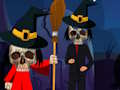 Lojë Festa e miqve të Halloween-03  në internet