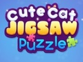 Lojë Puzzle me bashkim pjesësh figure Cute Cat  në internet