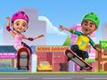 Lojë Aventurë Tapu Skating  në internet