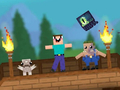 Lojë Noob: Mbijetesa në Terraria  në internet