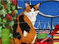 Lojë Jigsaw Puzzle: Cat e Krishtlindjeve  në internet
