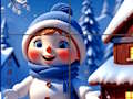 Lojë Puzzle Gëzuar Snowman  në internet