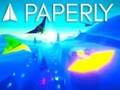 Lojë Paperly: Aventurë e aeroplanit të letrës në internet