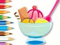 Lojë Libri i Ngjyrosjes: Ice Cream Sundae  në internet