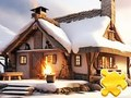 Lojë Jigsaw Puzzle: Shtëpia e dëborës  në internet