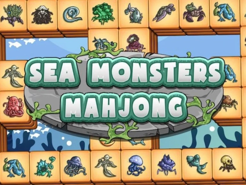Lojë Përbindëshat e Detit Mahjong  në internet