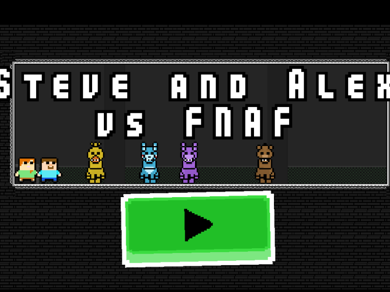Lojë Steve dhe Alex vs Fnaf  në internet