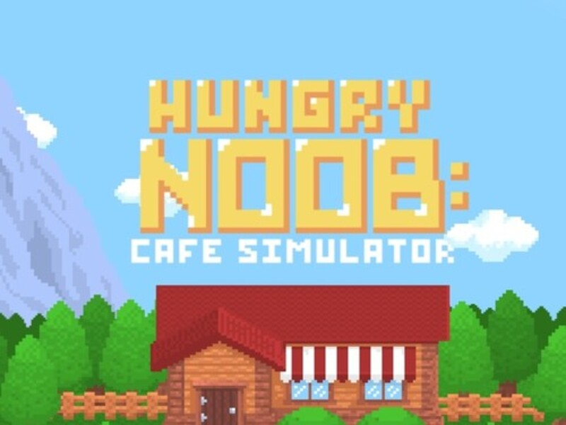 Lojë Simulator i uritur Noob Cafe në internet