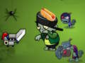 Lojë Knight vs Zombies në internet