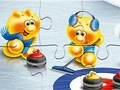 Lojë Mister Jigsaw: Hokej me akull Gelini në internet