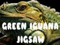 Lojë Jigsaw Iguana jeshile  në internet