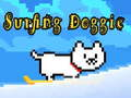 Lojë Doggie surfing  në internet