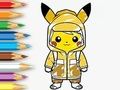 Lojë Libër Ngjyrosjeje: Mushama Pikachu  në internet