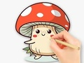 Lojë Libri i ngjyrosjes: Mushroom  në internet