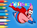 Lojë Libër për t'u ngjyrosur: Super Patrick Star  në internet