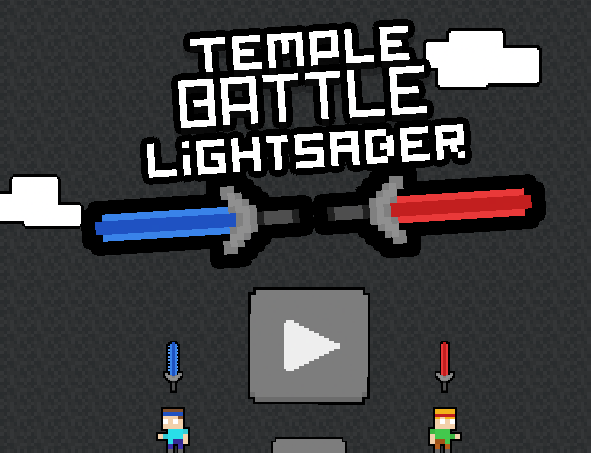 Lojë Tempulli Battle Lightsaber  në internet