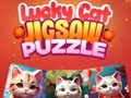 Lojë Jigsaw Puzzles Cat Lucky  në internet