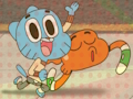 Lojë Bota e mahnitshme e Gumball Go Long!  në internet