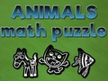 Lojë Puzzles matematikore të kafshëve  në internet