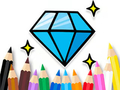 Lojë Libri i Ngjyrosjes: Shining-Diamond  në internet