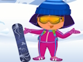 Lojë Dora Ski Dressup Dimëror  në internet