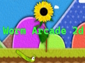 Lojë Arcade Worm 2d në internet