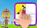 Lojë Puzzle World of Alice Animals  në internet