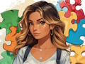 Lojë Puzzle anime rrëshqitëse  në internet