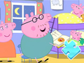 Lojë Mister Jigsaw: Histori e gjumit Peppa në internet