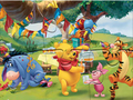 Lojë Mister Jigsaw: Winnie Party Pooh në internet