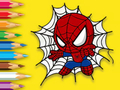Lojë Libër Ngjyrosjeje: Baby Spiderman  në internet