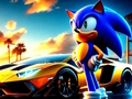 Lojë Sonic Run për Lamborghini  në internet
