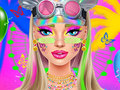 Lojë Makeup i Vibeve të Festivalit  në internet