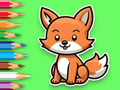 Lojë Libër Ngjyrosjeje: Baby Fox  në internet