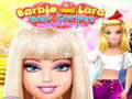 Lojë Sfida e Barbie dhe Lara në Tapetin e Kuq  në internet